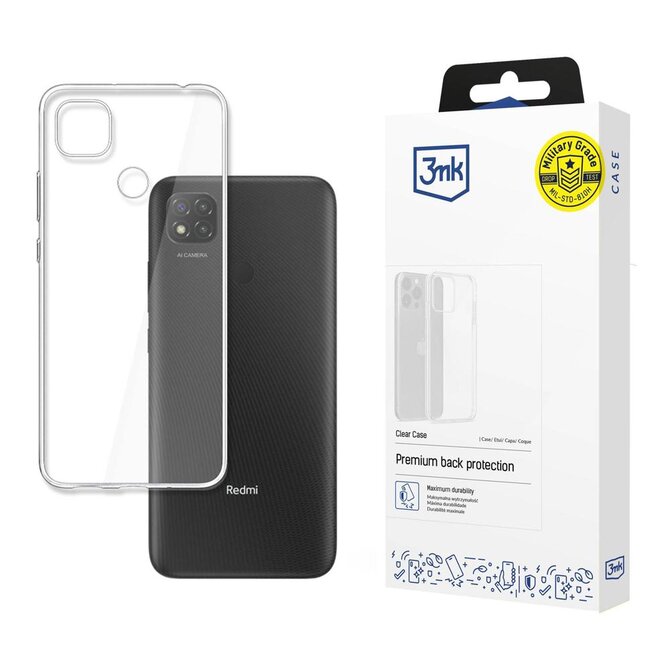 Clear Case pro Xiaomi Redmi 9C, čirá