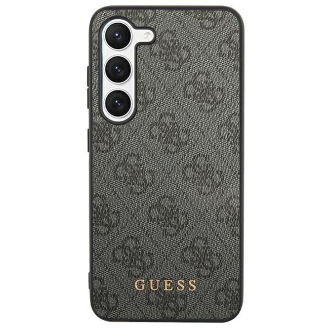 Originální kryt GUESS - hardcase 4G Metal Gold Logo GUHCS24LG4GFGR pro Samsung Galaxy S24 Ultra , barva černá