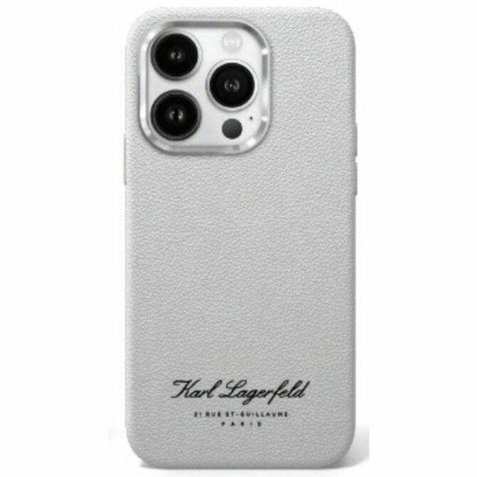 Kryt Karl Lagerfeld KLHCP16SPGWCMKHG Apple iPhone 16 hardcase hotel RSG grey