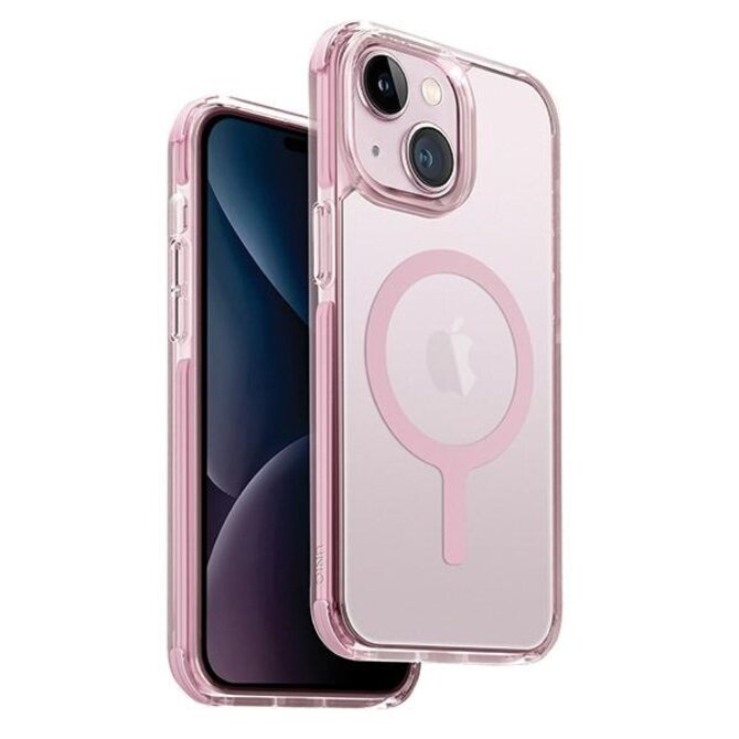 Kryt UNIQ Combat Apple iPhone 15 Plus / 14 Plus MagClick Charging baby pink