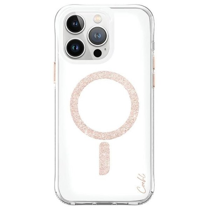 Kryt UNIQ Coehl Glace Apple iPhone 15 Pro Magnetic Charging rose gold