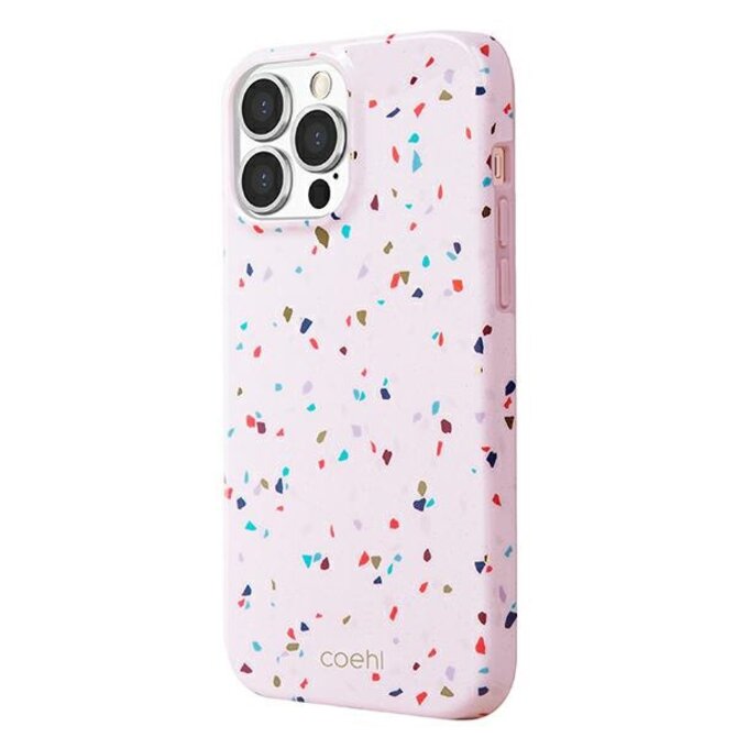 Kryt UNIQ Coehl Terrazzo Apple iPhone 13 Pro blush pink