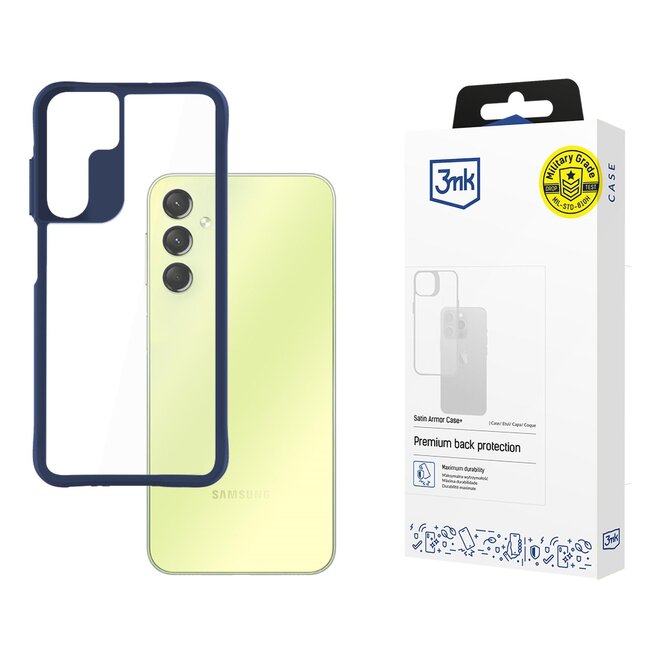 Satin Armor Case+ Blue pro Samsung Galaxy A25 5G