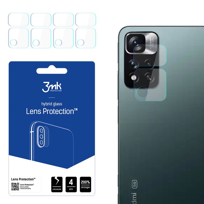 Lens Protection pro Xiaomi Redmi Note 11 Pro+ 5G (4ks)