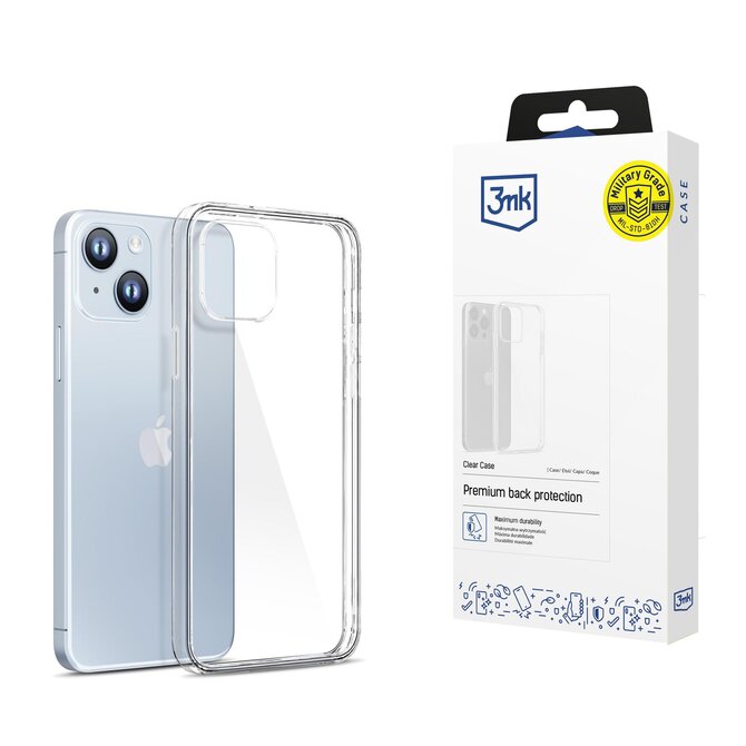 Clear Case pro Apple iPhone 14, čirá