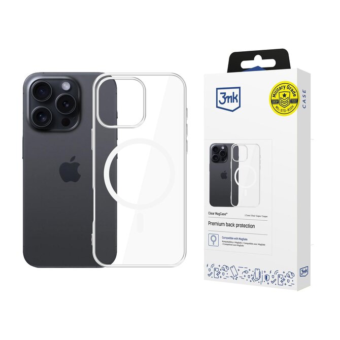 Clear MagCase pro Apple iPhone 16 Pro