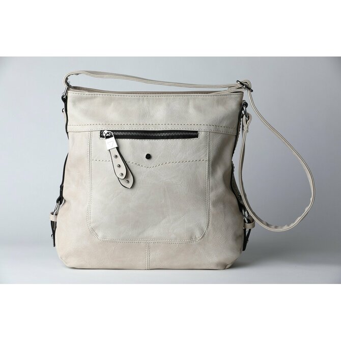 Crossbody kabelka ROMINA &amp; CO H7144 béžová béžová, syntetická kůže