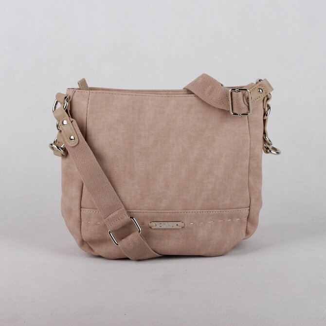 Crossbody kabelka David Jones 5545-1 světlehnědá (camel) hnědá, syntetická kůže