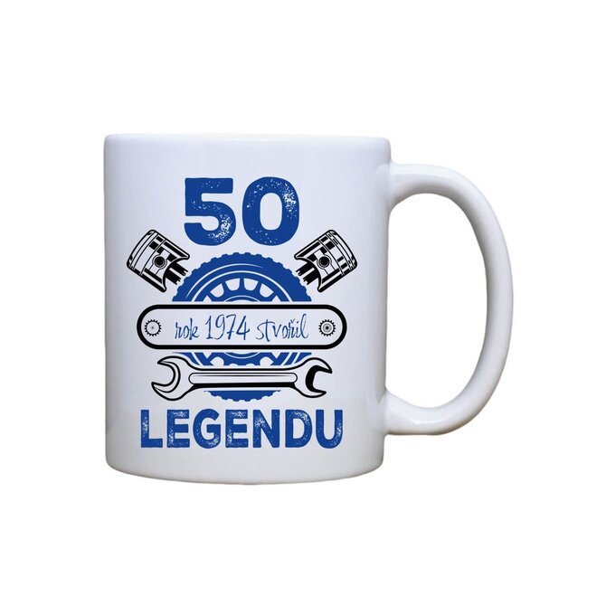 DOBRÝ TRIKO Keramický MAXI hrnek 50 let legenda 550 ml