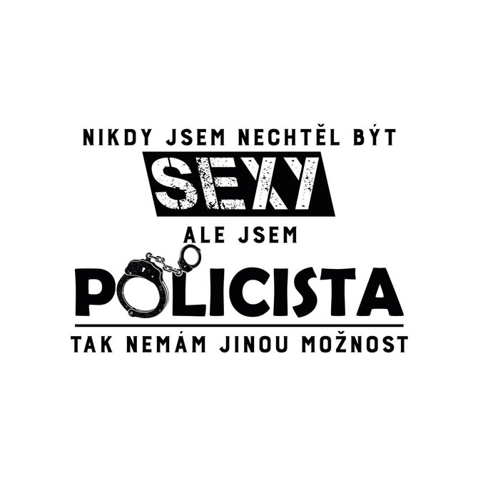 DOBRÝ TRIKO Sexy policista