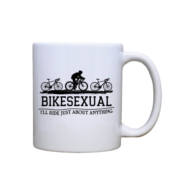 DOBRÝ TRIKO Keramický MAXI hrnek Bikesexual 550 ml Keramika