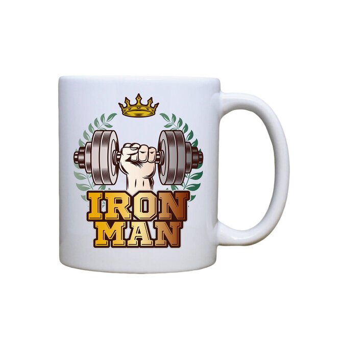 DOBRÝ TRIKO Keramický MAXI hrnek 550 ml Iron man Keramika