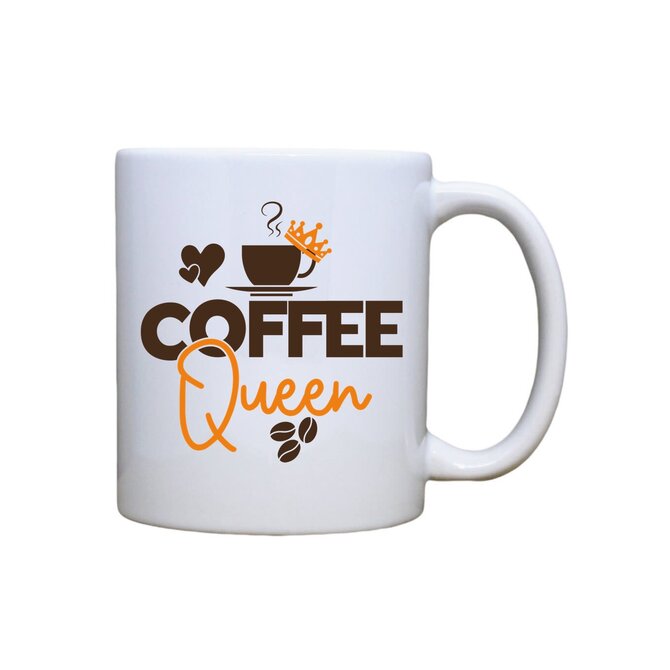 DOBRÝ TRIKO Keramický MAXI hrnek Coffee queen 550 ml Keramika