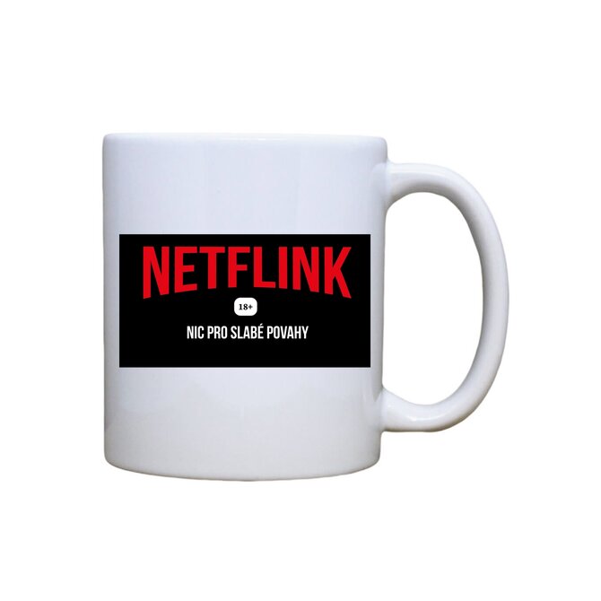 DOBRÝ TRIKO Keramický MAXI hrnek 550 ml Netflink Keramika