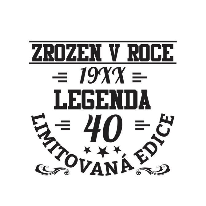 DOBRÝ TRIKO Limitovaná edice 40