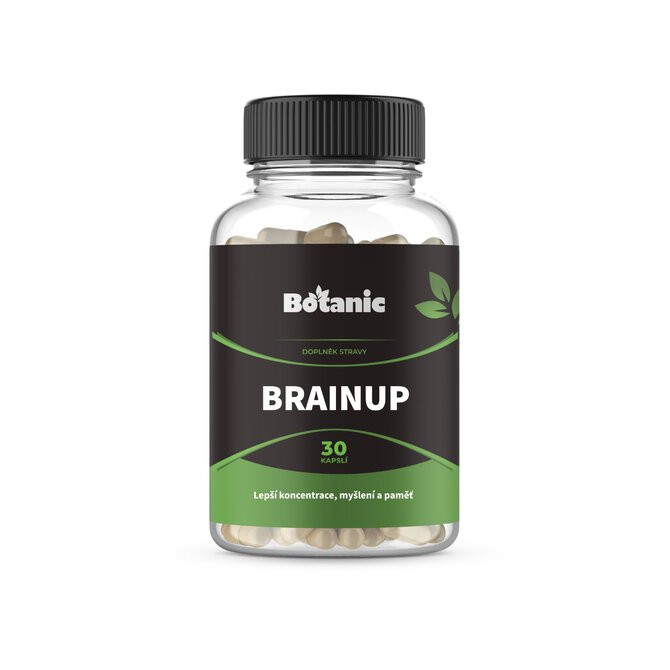 Botanic BrainUp - Lepší koncentrace, myšlení a paměť 30kap.