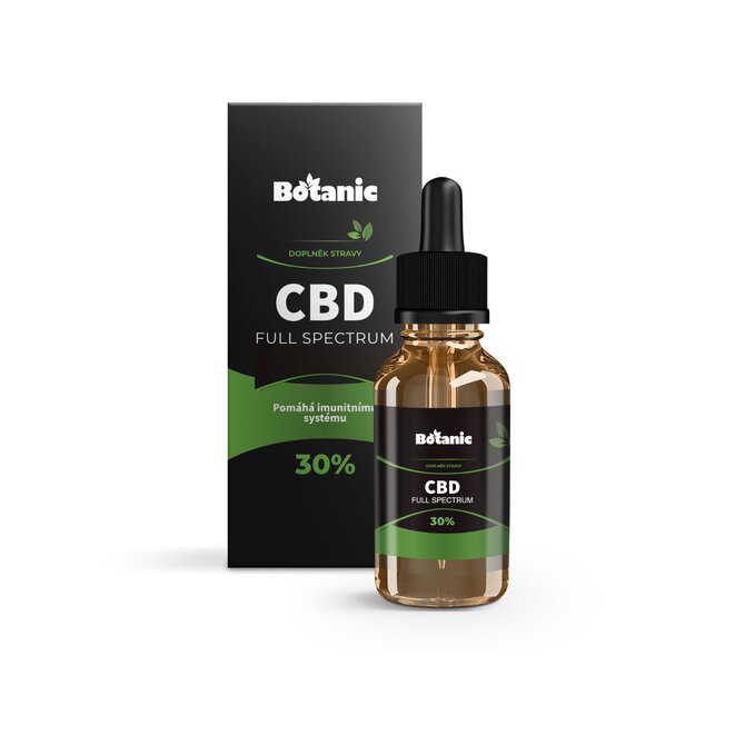 Botanic CBD Full Spektrum olej - 30% přírodní 10ml