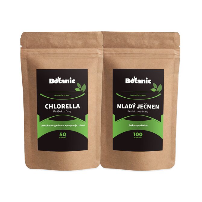 Botanic Chlorella a Mladý ječmen 1ks