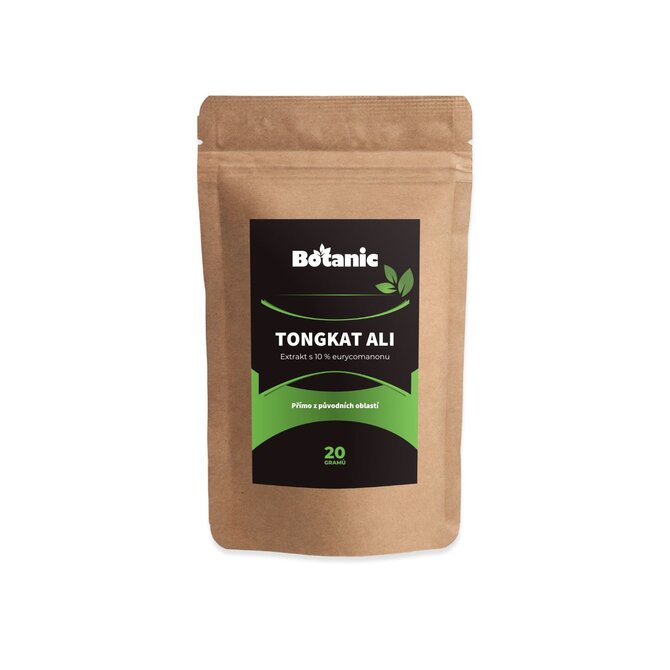 Botanic Tongkat Ali - Extrakt s 10 % eurycomanonu v prášku 20g