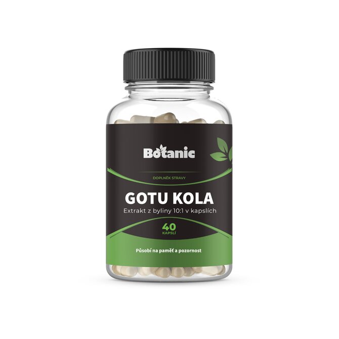 Botanic Gotu kola - Kapsle extrakt