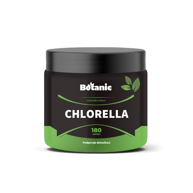 Botanic Chlorella - Prášek z řasy v kapslích