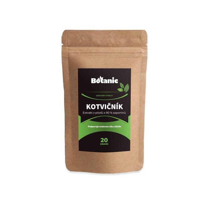 Botanic Kotvičník (Tribulus) - Extrakt z plodů s 90 % saponinů v prášku