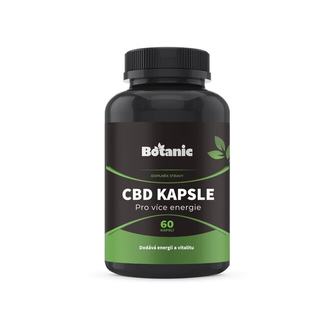 Botanic CBD Kapsle - Pro více energie