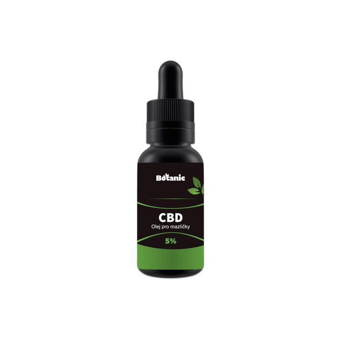 Botanic CBD olej pro mazlíčky - 5 % přírodní