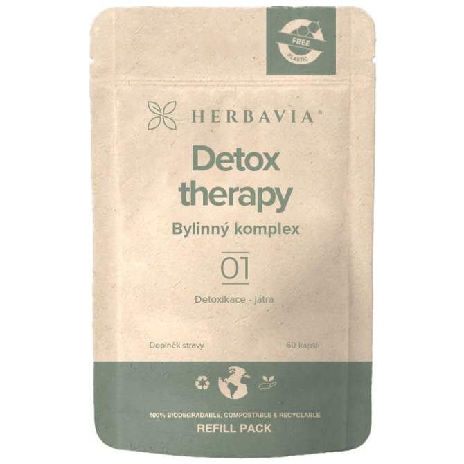 Detox therapy  bylinný komplex - 60 kapslí / Herbavia.cz