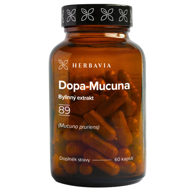 DOPA MUCUNA  extrakt 60 kapslí / Herbavia.cz