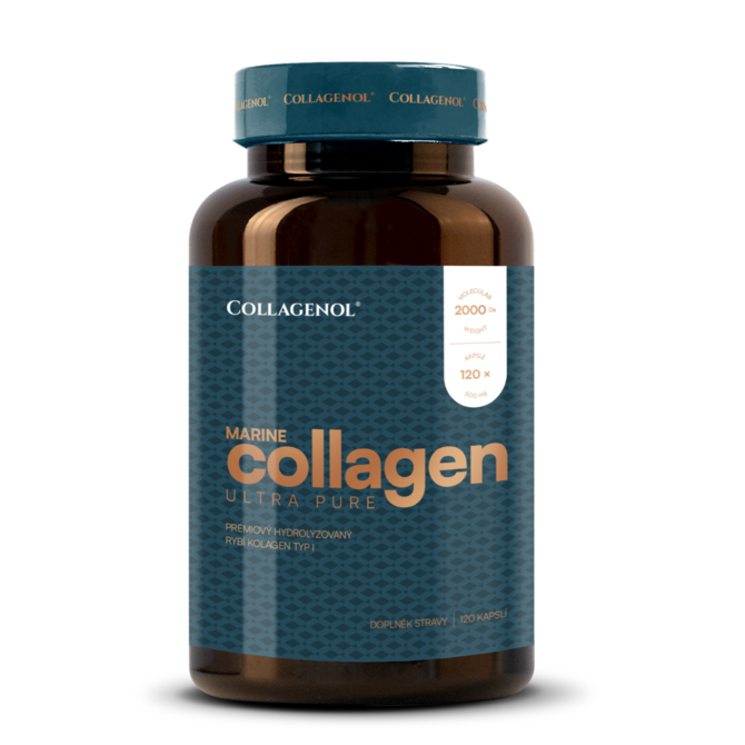 Mořský collagen - Collagenol - 120 kapslí / Herbavia.cz / doplněk stravy