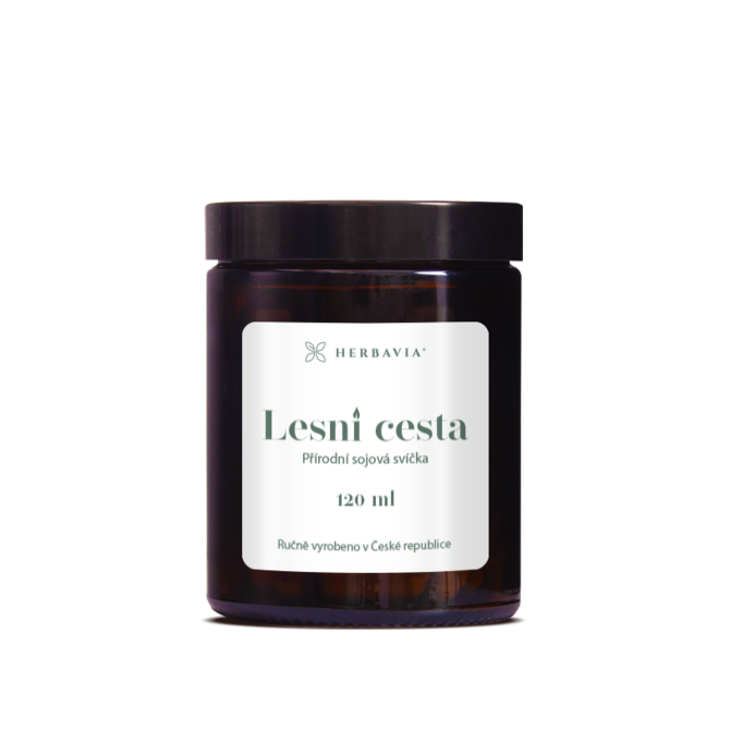 Herbavia Sojová svíčka - LESNÍ CESTA - 120 ml