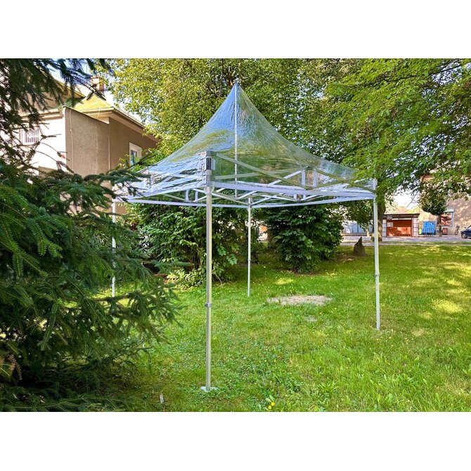 STŘECHA NA STAN 3x3 m TRANSPARENT EXTRA HIGH ROOF